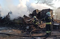 Коне изгоряха живи в историческия комплекс "Фанагория"