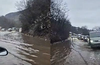 Порой превърна пътя София – Перник в река