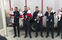 Бейби бум в хърватска пожарна: 8 огнеборци станаха бащи за година