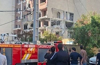 Мощен взрив разруши сграда в Иран