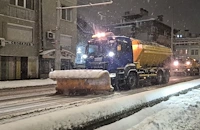 15 снегорина чистиха Русе през нощта