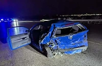 Жена без книжка помете две коли на пътя София - Банкя