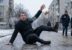 Сибирският студ и хлъзгавите тротоари напълниха ортопедията на УМБАЛ Канев