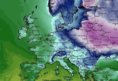 Студът в Скандинавия и Прибалтика достига критични ниваИзточна Европа преживява
