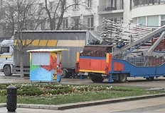 Атракционът замина към следваща дестинация пързалката работи на пълни обороти