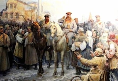 Генерал Гурко влиза в бъдещата столица на 4 януари 1878