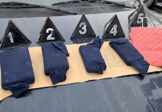 Служителите на реда откриха хероин кокаин и пачки с евро