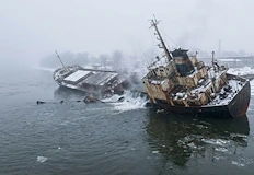Плавателният съд е изоставен от месец в румънски води местните