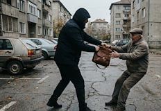 Младежът е издърпал чанта с 1600 лева от ръцете на