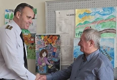 Цанко Байчев е част от екипа на пожарната от 1981