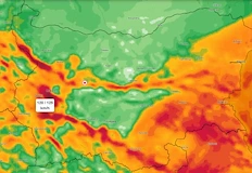 Скоростта на поривите може да надхвърли 100 км чОпасен метеорологичен