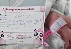 Държавната болница отчете първото раждане чак на 2 януариМалката Евелин