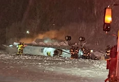 Осем души бяха на борда по време на катастрофата в