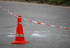 Трафикът се регулира от Пътна полиция в района на Червена