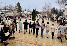 Празникът премина в духа на българската народна традицияЖителите на село