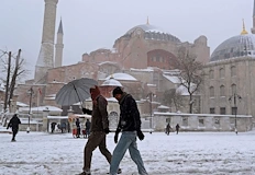 Студена вълна скова Турция температурите в източните райони паднаха до