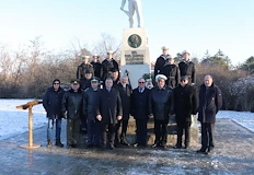 Военният елит и местната власт почетоха началото на морското образование