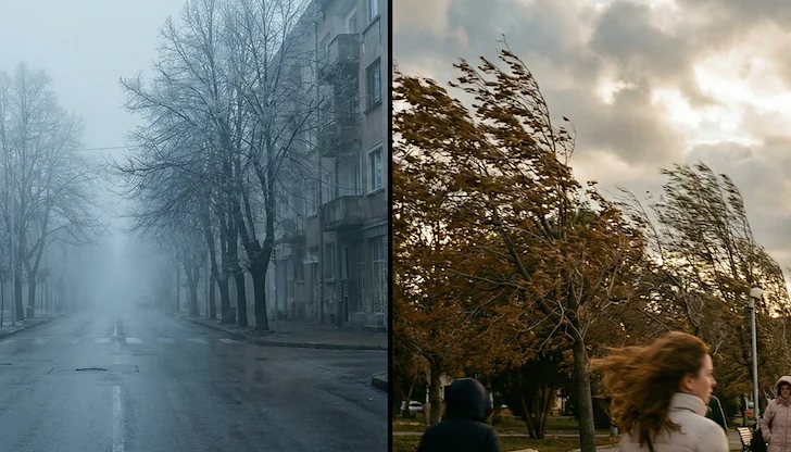 Северозападът остава в зимен капан с 0 градуса и мъгли Северозападът остава в зимен капан с 0 градуса и мъгли