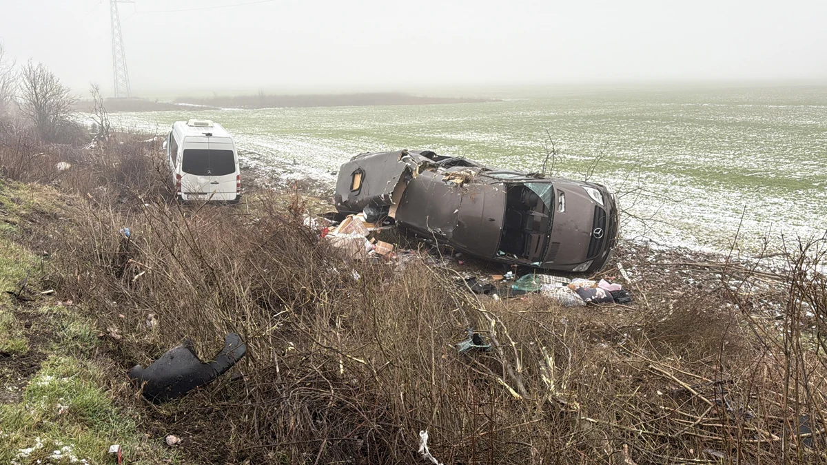 Четирима души са в болница след инцидентаЧетирима украински граждани пострадаха