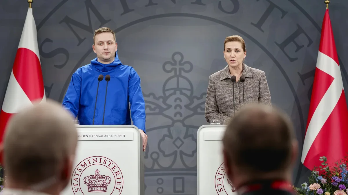 Премиерът Йенс-Фредерик Нилсен отхвърли категорично апетитите на Доналд Тръмп за