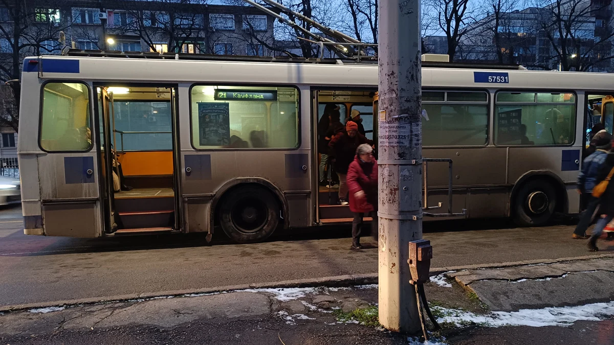 Общината пусна всички линии без пари за деня, училищата остават