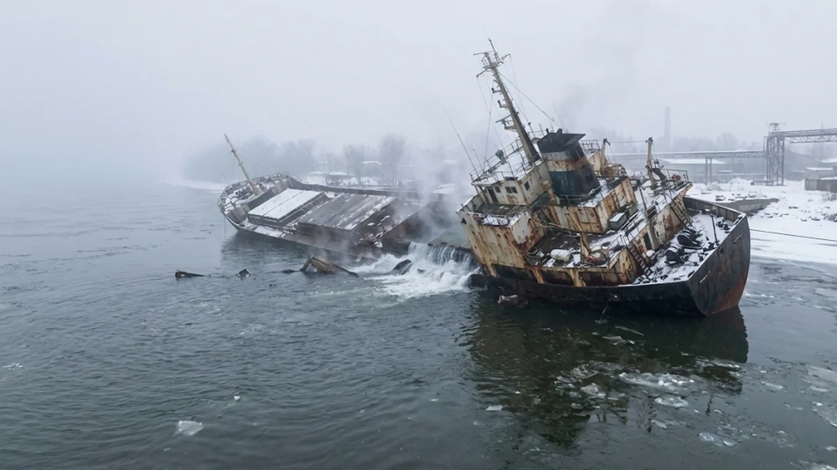 Плавателният съд е изоставен от месец в румънски води, местните