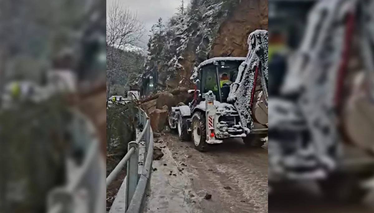 Пътят остава затворен до обяд, въведен е обходен маршрутЕкипи със