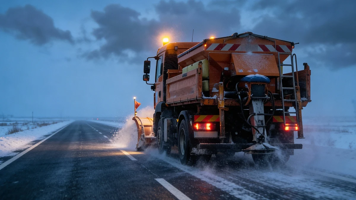Полярен студ и силен вятър затрудняват трафика в странатаТемператури до