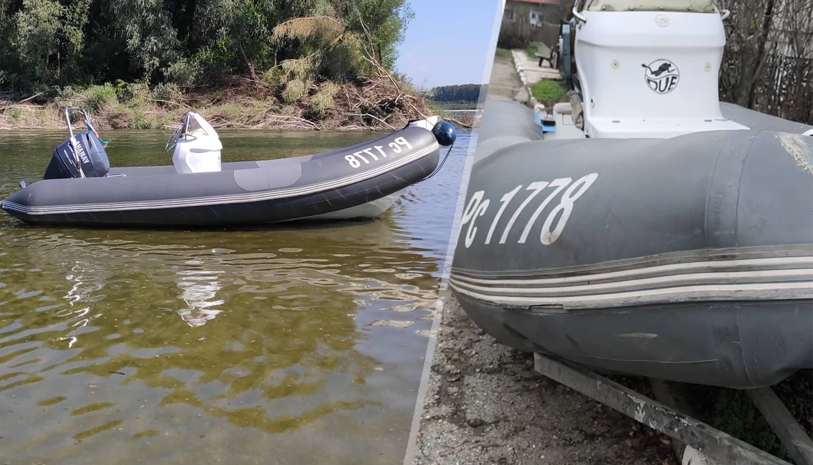 Полицията и граждани издирват втората лодка, открадната от двор в