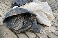 Торби със сол разяждат русенските тротоари втора година