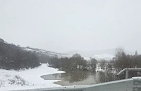 Река Черни Лом заля ниви край Острица