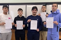 Гимназисти от Русе завършиха курсове за двигатели и мотокари