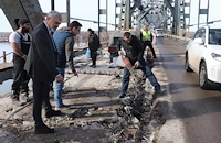 Подмениха 90 панела при ремонта на Дунав мост