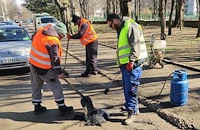 Русе започна мащабна битка с дупките по булевардите