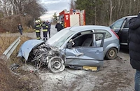 Катастрофа с четири коли блокира пътя край Бистрица