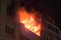 Апартамент горя в квартал "Левски" във Варна