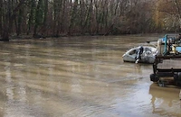 Расте разлива на река Камчия край Черно море