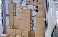 Митничари заловиха 130 000 ментета в камион край Видин