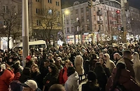 Протестиращи блокираха Съдебната палата заради убитата Евгения