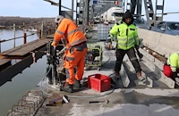 Ремонтът на Дунав мост върви по график