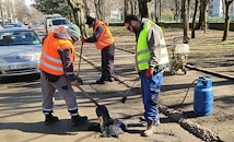 Русе започна мащабна битка с дупките по булевардите