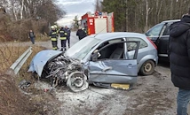 Катастрофа с четири коли блокира пътя край Бистрица