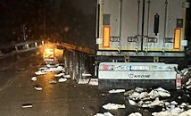 Катастрофа с турски ТИР затрудни трафика по път Е-79