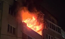 Апартамент горя в квартал "Левски" във Варна