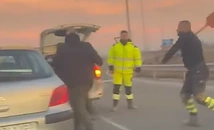 Шофьори влязоха във въоръжена саморазправа край Пловдив