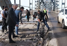 Ремонтът на Дунав мост върви по график до юлиРемонтът на