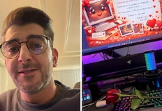 Актьорът остана сам на празника докато съпругата му Ивелина е