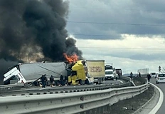Движението по Северната скоростна тангента е временно спряноДвижението по Северната