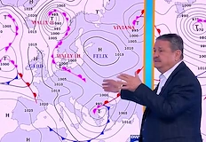 Климатологът предупреди рязък температурен обрат в края на седмицатаСредиземноморски циклон