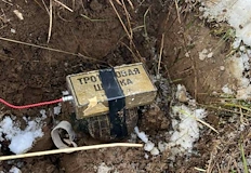 Сапьори от Белене обезвредиха корозирала Ф1 до частен имот в